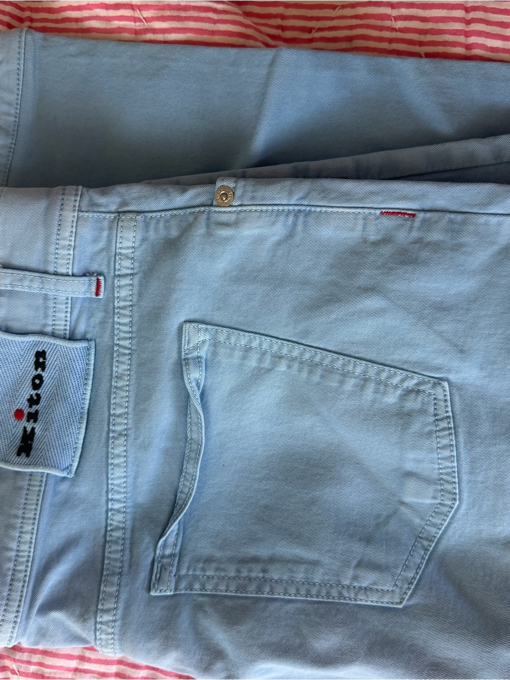 Kiton Light Blue Slim Men’s Jeans